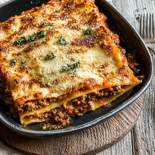 Klassische Lasagne Bolognese