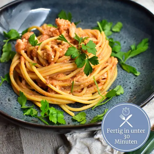 Pulled Chicken Spaghetti