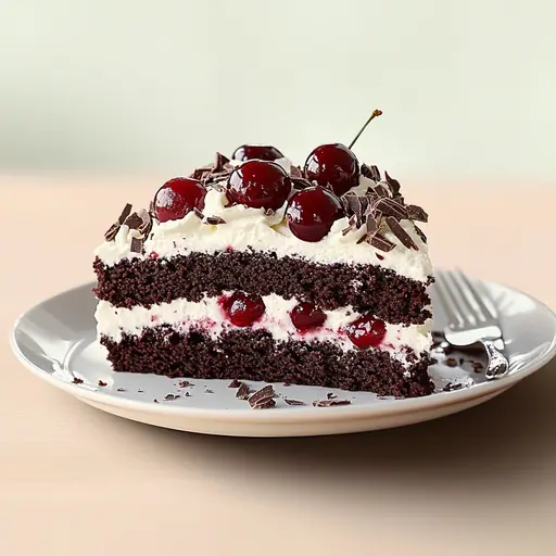 Klassische Schwarzwälder Kirschtorte