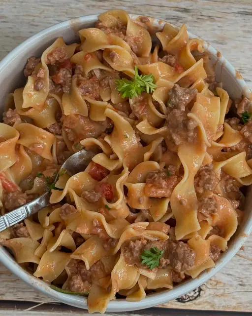 Cheeseburger Pasta